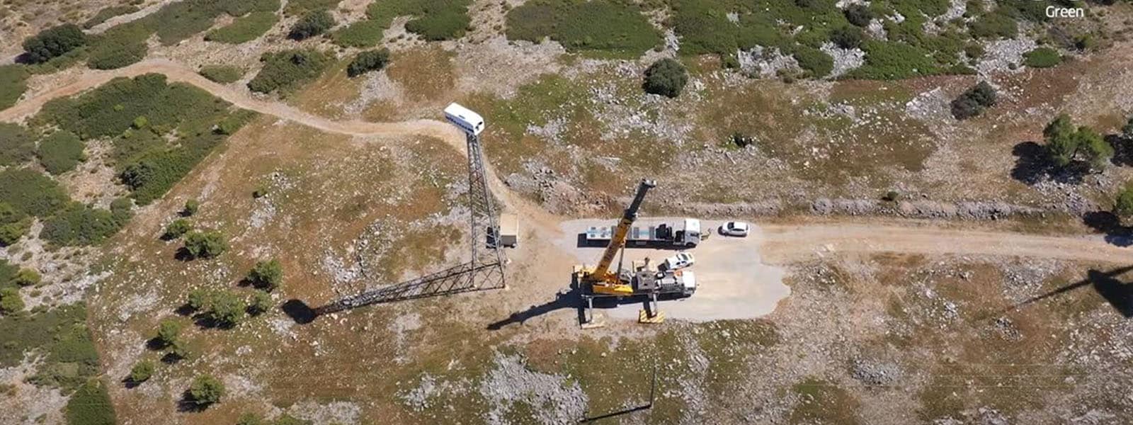 Démontage du plus ancien parc éolien de France à Port-la-Nouvelle (Aude)