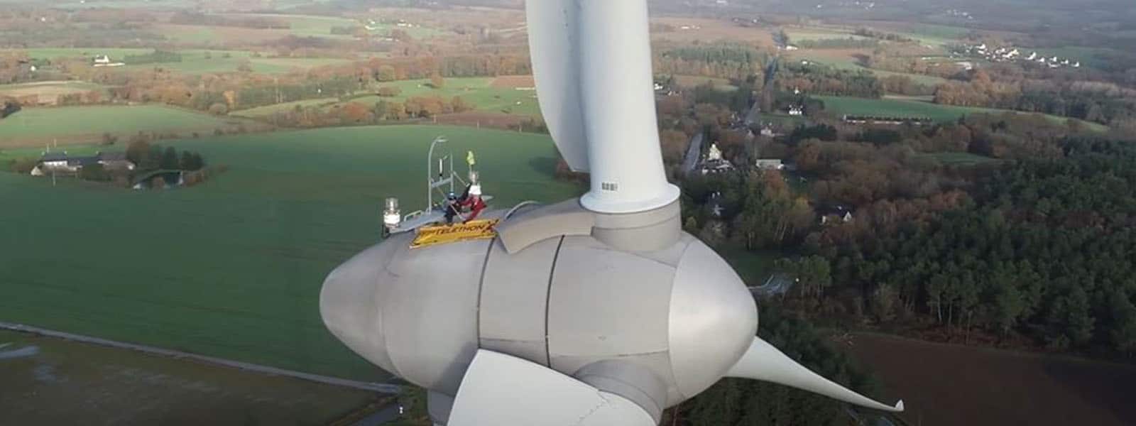 VIDEO AFM Téléthon Saint-Servant 2019 : les bénévoles et ENGIE Green vont 