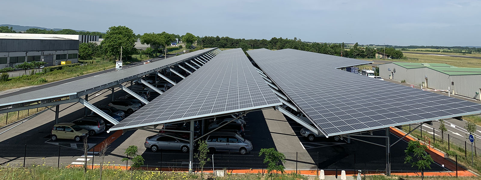 Inauguration de la Centrale photovoltaïque de l’aéroport de Carcassonne Sud de France