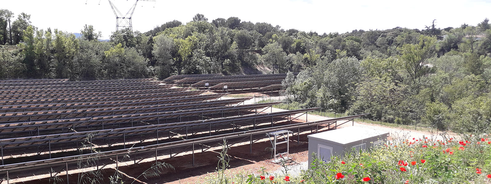 Nouvelles du Soleil dans la Drôme : construction de la centrale solaire photovoltaïque de l'Ancienne Carrière du Serre