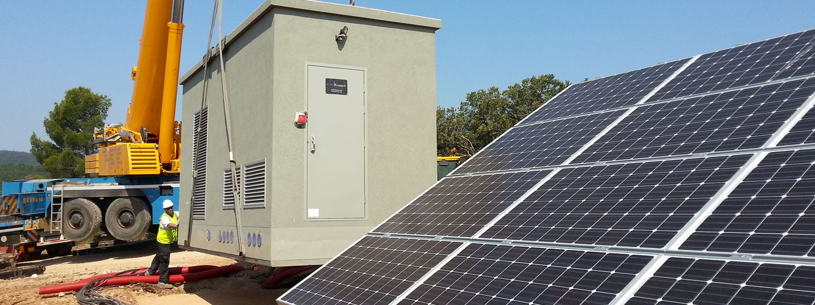 Nouvelles du Soleil dans les Landes : construction de la centrale solaire photovoltaïque de Communal Ouest