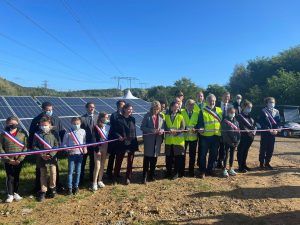 inauguration ferme solaire marcoussis engie green Barbara Pompili