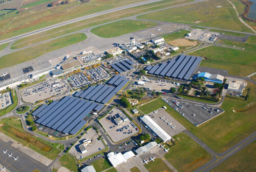Aéroport Montpellier Panneaux solaire ENGIE Green