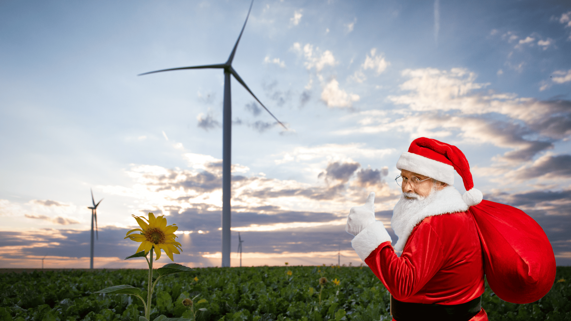 ENGIE Green accompagne Le Père Noël dans sa stratégie de développement durable #GreenChristmas                                                                 