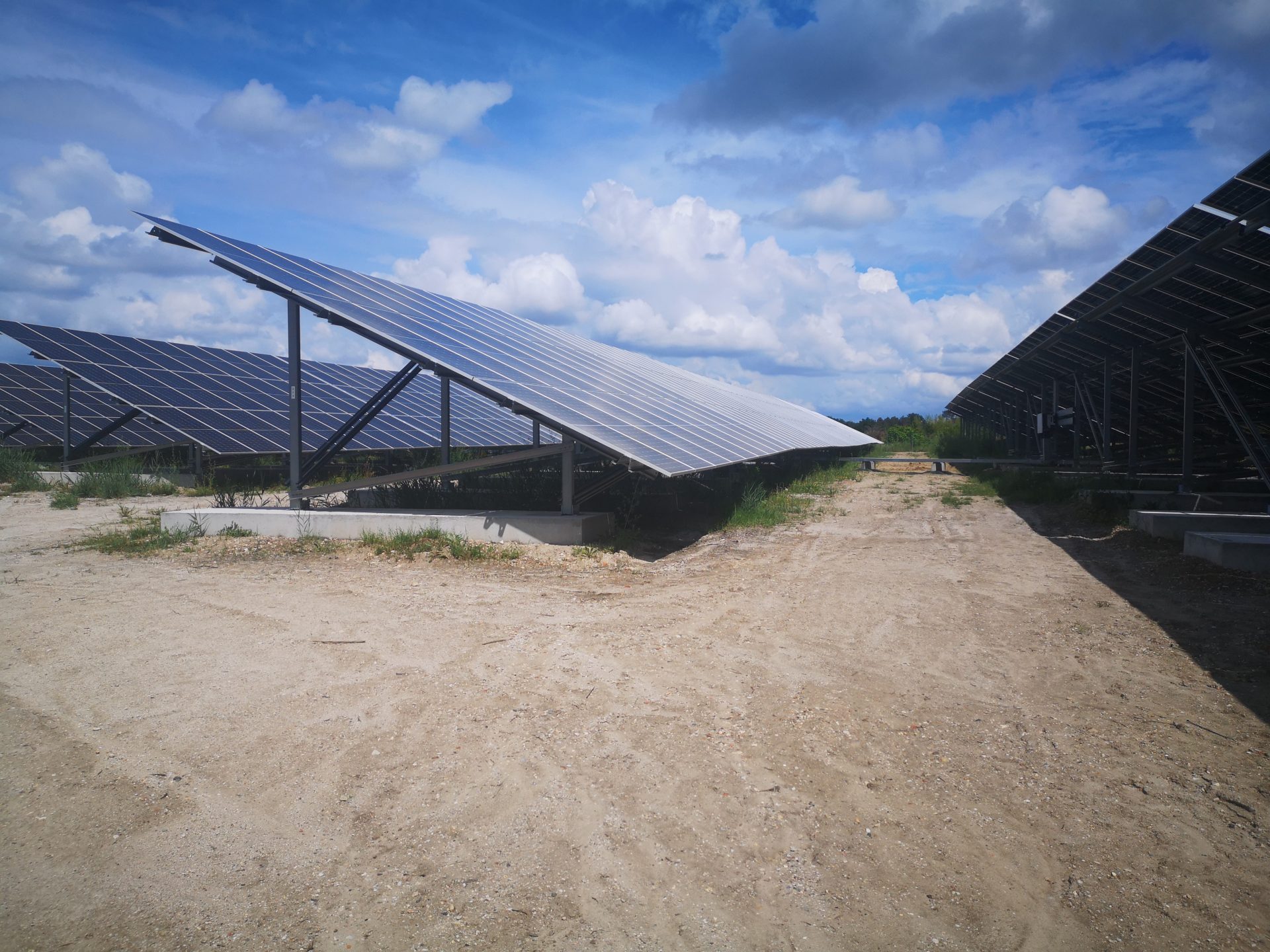 Inauguration de la centrale solaire de Monfaucon à Martignas-sur-Jalle