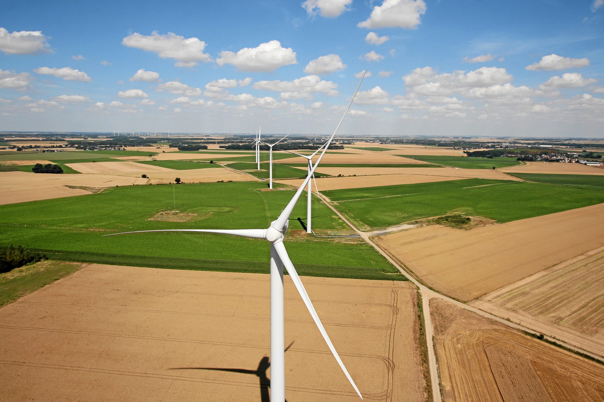Nouvelles du vent dans les Hauts-de-France : construction du parc éolien de l'Epinette