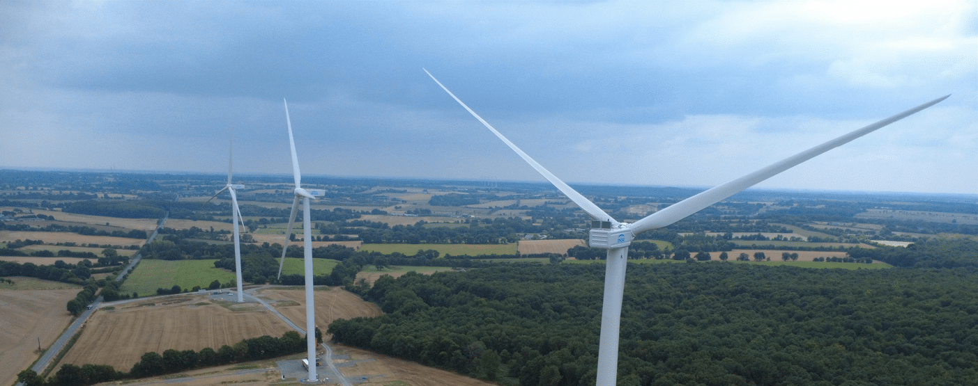 Inauguration du parc éolien d’Armaillé (Maine-et-Loire)